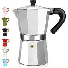 Cafetière Moka Aluminium 2 Tasses - Café Cubain Authentique