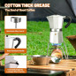 Cafetière Moka en Aluminium 2 Tasses pour Espresso et Café Cubain - Cafetière à Induction Cafetière Moka en Aluminium 2 Tasses pour Espresso et Café Cubain - Cafetière à Induction