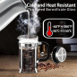 YMMIND 12oz Copper French Press Coffee Maker, 304 Stainless Steel, 4 Filters, Heat-Resistant Borosilicate Glass YMMIND 12oz Copper French Press Coffee Maker, 304 Stainless Steel, 4 Filters, Heat-Resistant Borosilicate Glass