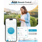 Insoma Smart WiFi Sprinkler Timer with Hub, Bluetooth, Rain Delay, Manual Watering, Alexa & Google Control