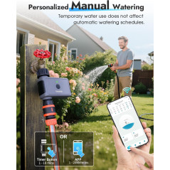 Insoma Smart WiFi Sprinkler Timer - App & Voice Control, Rain Delay