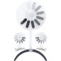 PLwelth Lot de 3 Accessoires Cheveux Humoristiques : Serre-tête et Pinces Rotatives pour Femmes et Filles PLwelth Lot de 3 Accessoires Cheveux Humoristiques : Serre-tête et Pinces Rotatives pour Femmes et Filles