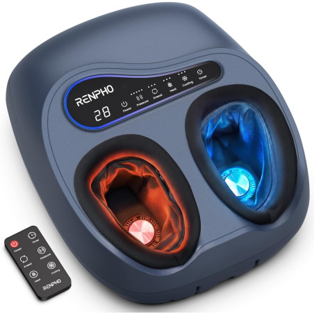 RENPHO Thermacool 2-en-1 : Massage Pieds Chaud & Froid HSA