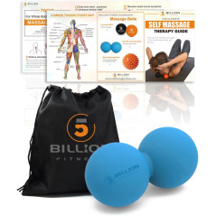 Balle de Massage Arachide - Double Balle Lacrosse Thérapie
