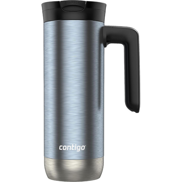 Contigo Superior 2.0 20oz Stainless Steel Travel Mug Lid, Dark Ice