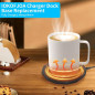 Station de Charge Compatible Em/BER Smart Mug 1 & 2 - Base Sans Chargeur pour Tasse Intelligente Station de Charge Compatible Em/BER Smart Mug 1 & 2 - Base Sans Chargeur pour Tasse Intelligente