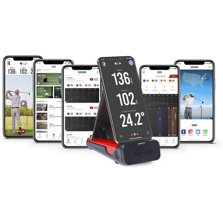 Rapsodo Mobile Launch Monitor, improve your swing with your phone