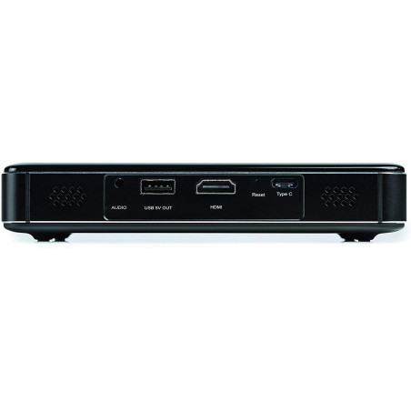 Miroir M220 HD Pro: Projecteur Portable HD, Batterie 2h, Autofocus - Votre Cinéma Mobile!