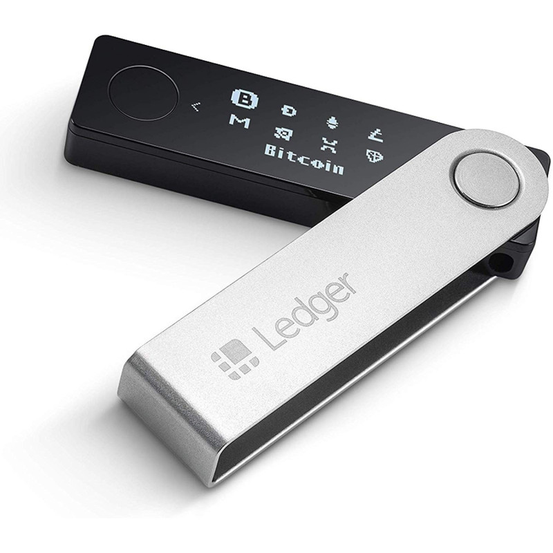 Ledger Nano X, the  cryptocurrency hardware wallet