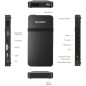 AKASO Mini Projector: Your Pocket-Sized Home Theater - 1080P, Wireless Mirroring, 2.5 Hour Battery AKASO Mini Projector: Your Pocket-Sized Home Theater - 1080P, Wireless Mirroring, 2.5 Hour Battery