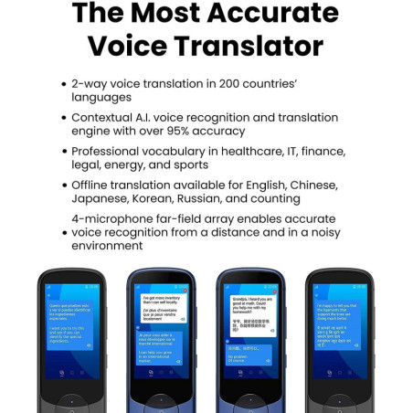 Jarvisen: Traducteur Instantané IA – Parlez Toutes les Langues Facilement!