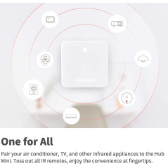 SwitchBot Hub Mini: Contrôlez Votre Maison Intelligente Facilement! Compatible Alexa, Google Assistant
