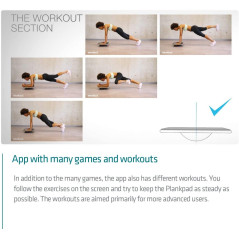 Plankpad: Entraîneur Interactif pour un Corps Tonique et Ludique! Core, Abdos & Plus!