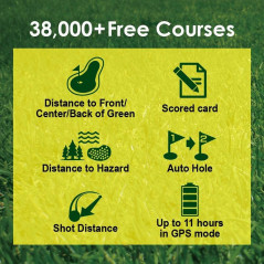 Canmore TW-353, la montre de golf GPS