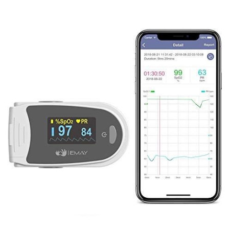 SleepEase: Moniteur dOxygène Nocturne – Surveillez Votre Sommeil et Améliorez Votre Santé!