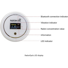 Ecosense RD200 Radon Detector: Smart Radon Monitoring for a Safe Home
