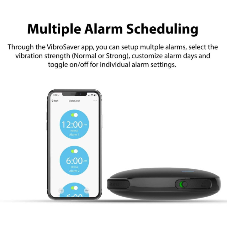 VibroSaver: Smart Vibration Alarm Clock - Wake Up on Time, Every Time! VibroSaver: Smart Vibration Alarm Clock - Wake Up on Time, Every Time!